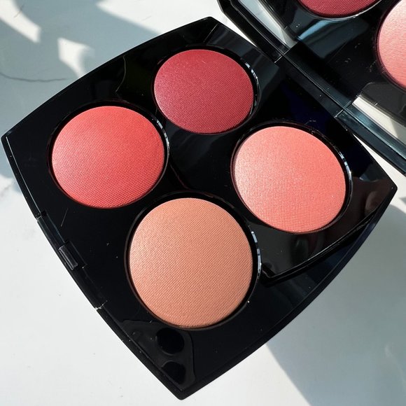 CHANEL Les 4 Rouges Yeux Et Joues 957 Tendresse Eyeshadow And Blush Palette NEW - Picture 2 of 4